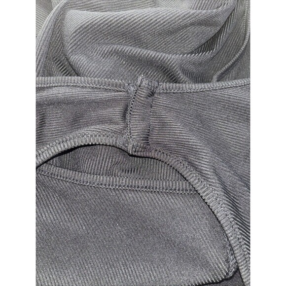 SHEIN Women’s 2X Black Ribbed Bodysuit - Picture 5 of 7